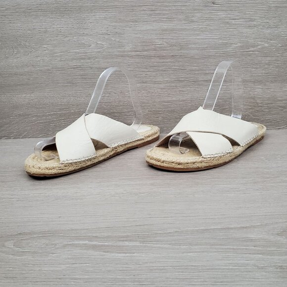 Charlotte Stone open toe criss cross espadrilles - Picture 2 of 10